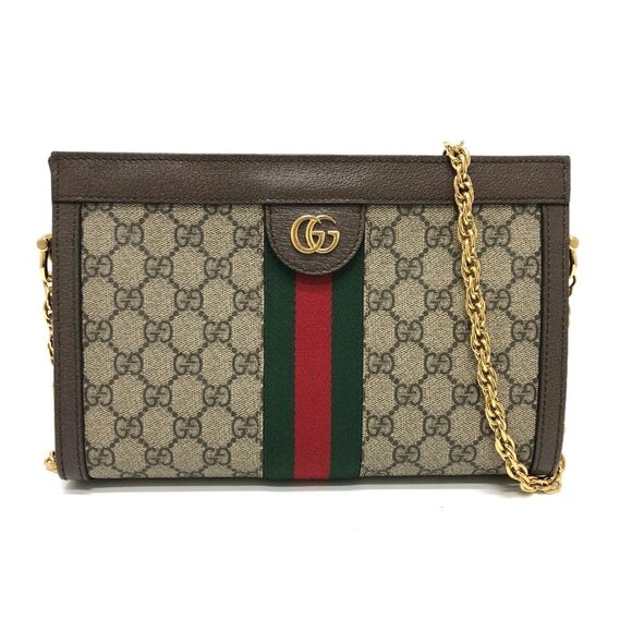 GUCCI Brown Shoulder Bag - Picture 1 of 16